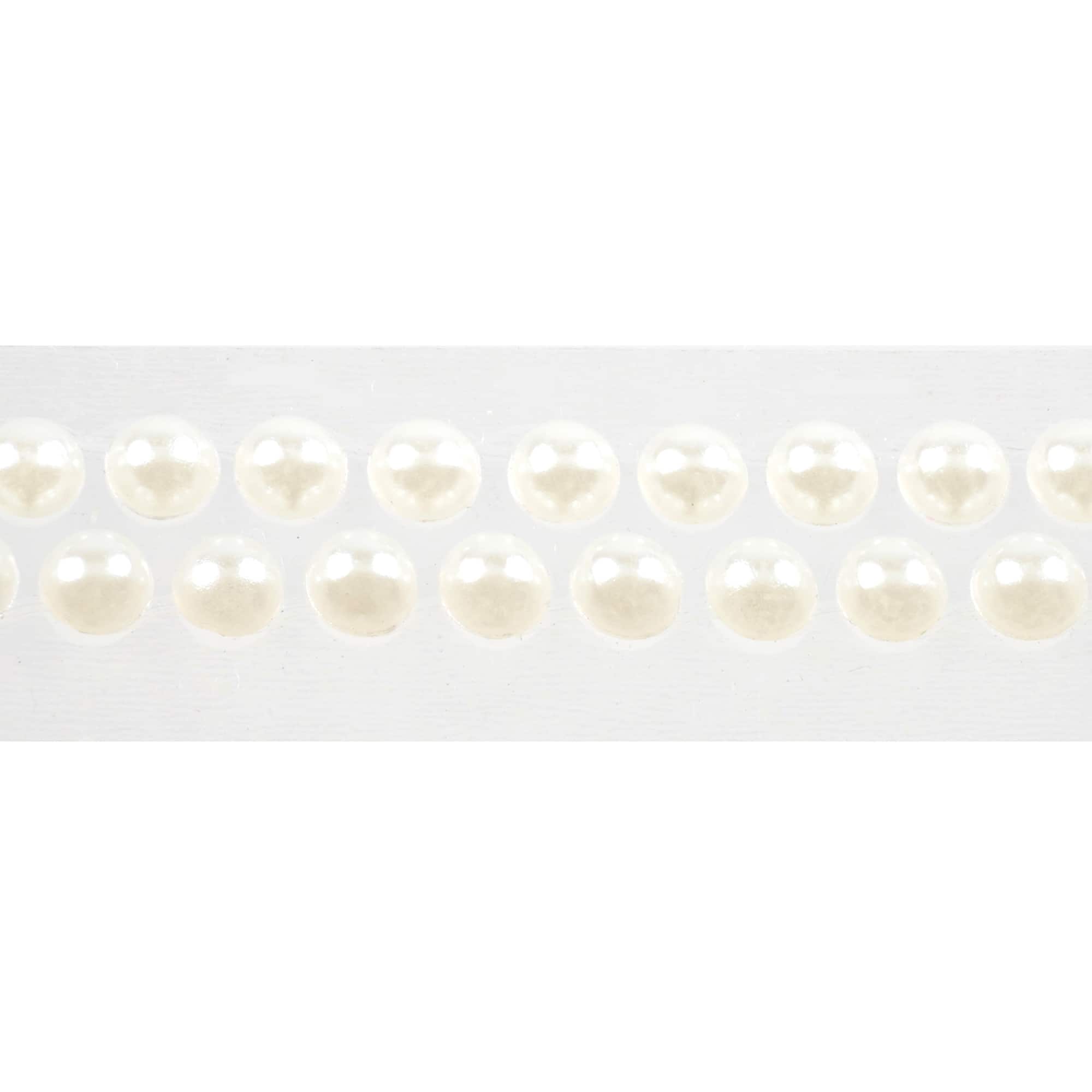 12 Pack: Faux Pearl Stickers by Recollections™ Bling on a Roll™